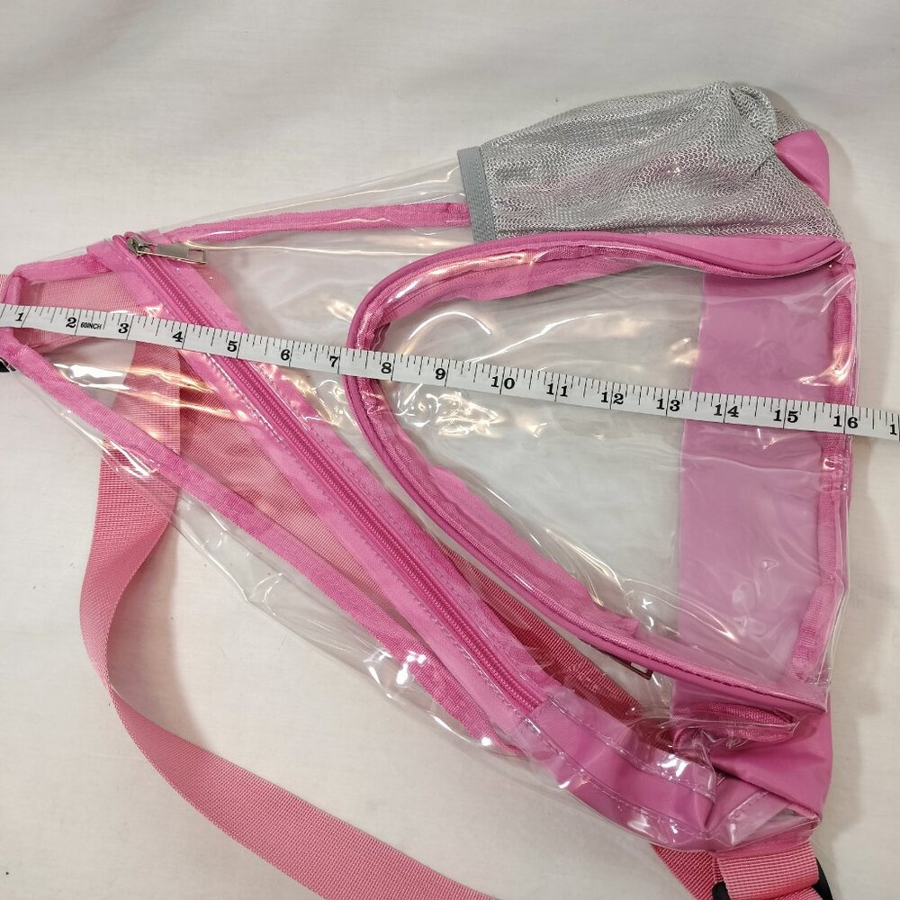 HULISEN Clear Sling crossbody Bag (Stadium/Arena Approved) NWOT - Picture 3 of 4